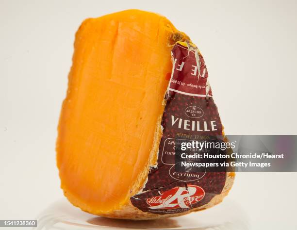 Losfield mimolette 12 mo. Cheese $11.19. Photographed, Monday, June 11 in the Chronicle studio in Houston.