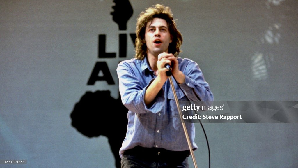 Live Aid Bob Geldof