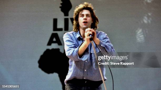 Bob Geldof, Live Aid, Wembley Stadium 7.13.1985