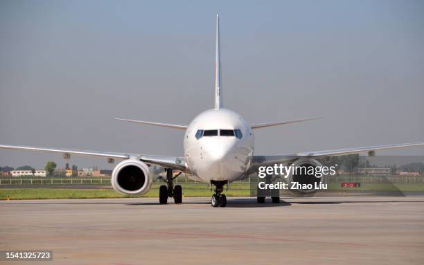 the scenery of baotou and hohhot, inner mongolia - boeing stock pictures, royalty-free photos & images
