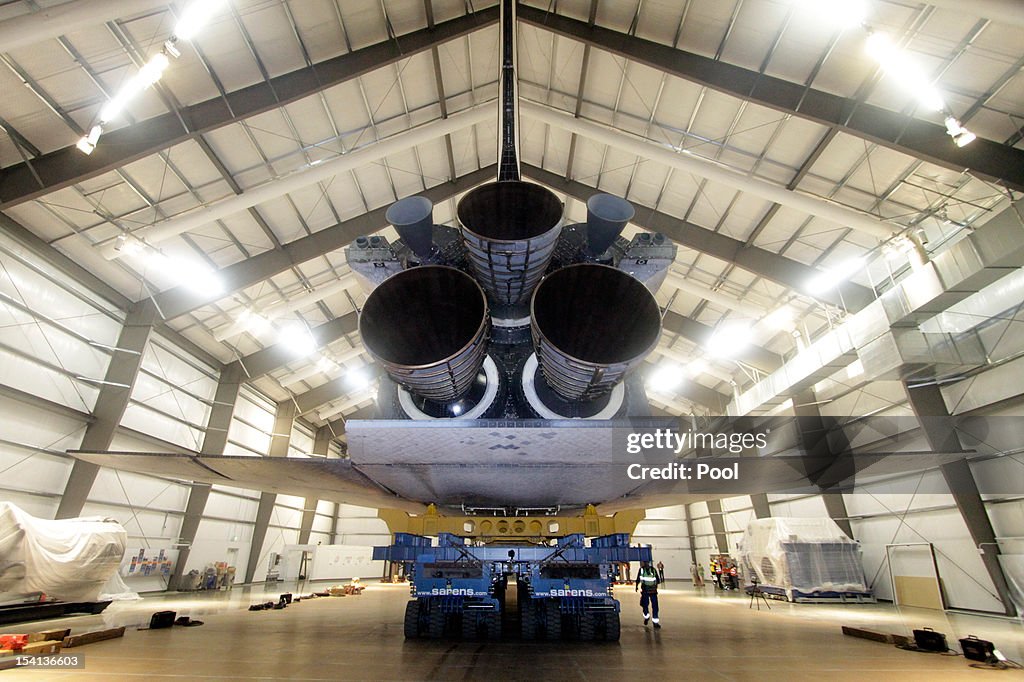 Space Shuttle Endeavour Makes 2-Day Trip Through LA Streets To Its Final Destination