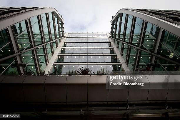 The headquarters of Lloyds Banking Group Plc are seen in London, U.K., on Monday, Oct. 15, 2012. U.S. Homeowners filed a lawsuit against 12 banks,...