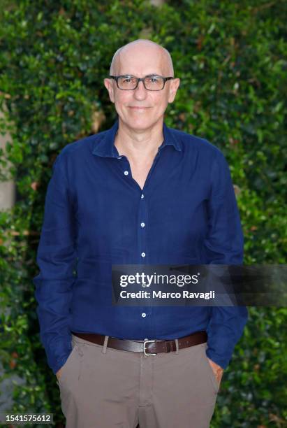 Italian director Francesco Micciche' poses at the photocall of Rai fiction 'Raul'.