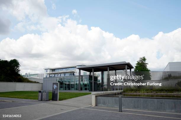 General view of the Land Rover site where the Prime Minister, Rishi Sunak, is attending for an announcement on a new electric car battery factory on...