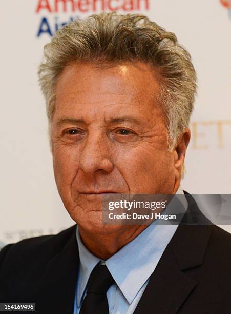 Director Dustin Hoffman attends the premiere of 'Quartet' during the 56th BFI London Film Festival at Odeon Leicester Square on October 15, 2012 in...