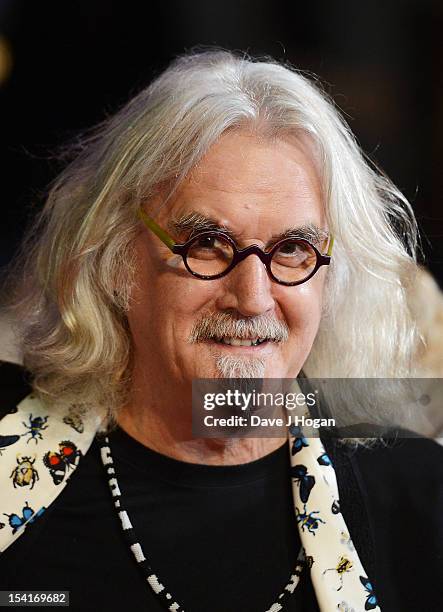 Comedian Billy Connolly attends the premiere of 'Quartet' during the 56th BFI London Film Festival at Odeon Leicester Square on October 15, 2012 in...