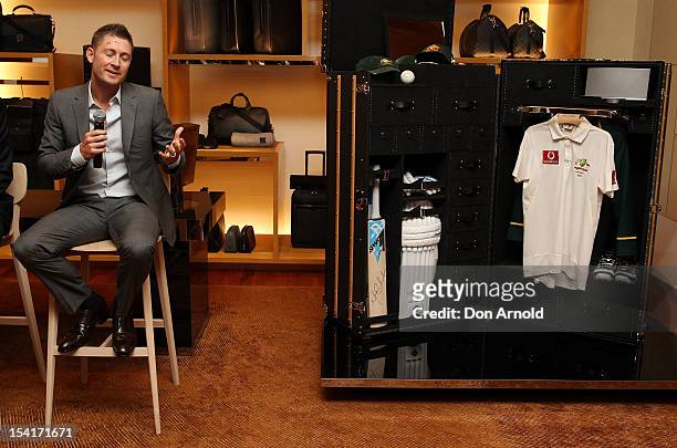 18 Louis Vuitton Unveils Michael Clarke Cricket Trunk Stock Photos,  High-Res Pictures, and Images - Getty Images