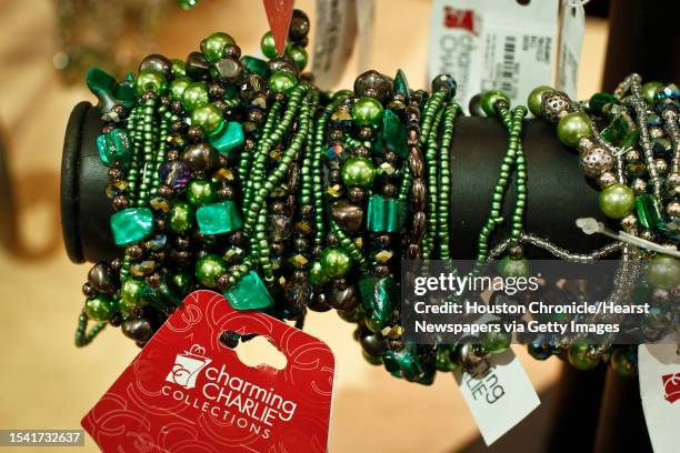 Charming Charlie, a retail chain that sells trendy, affordable jewelry and accessories in his Galleria mall, Wednesday, Nov. 30 in Houston. The...