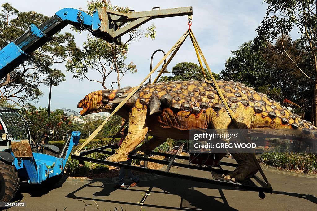 AUSTRALIA-NATURE-ZOO-DINOSAURS