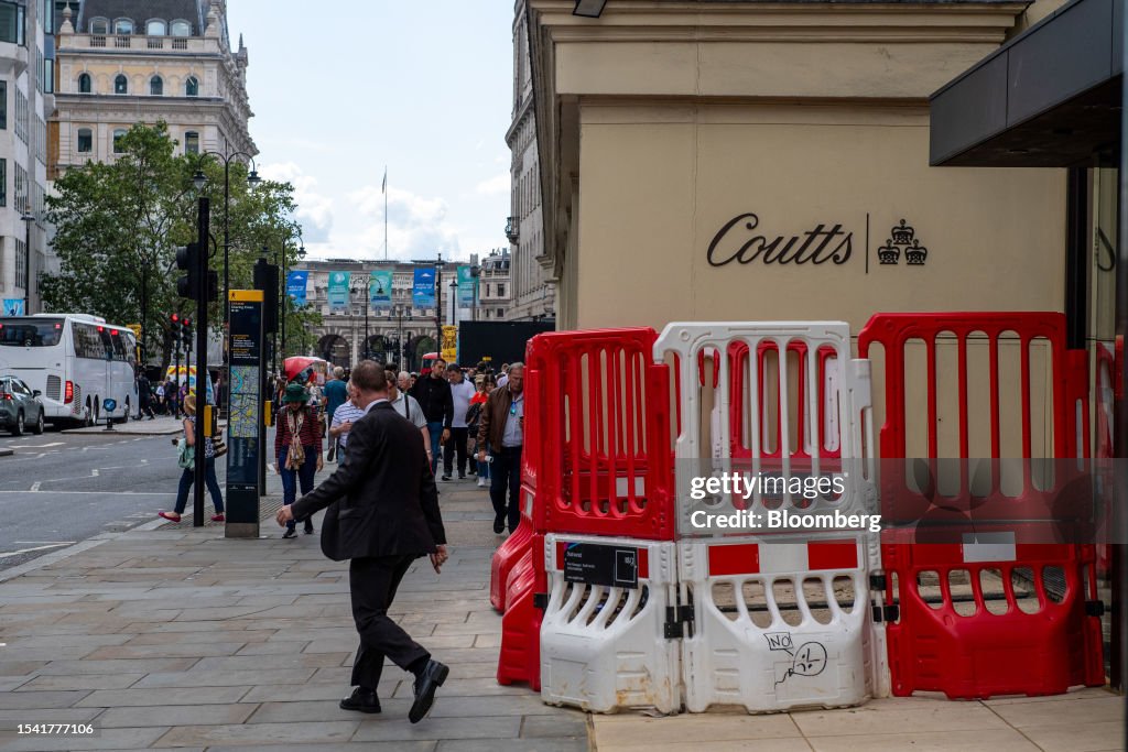 Coutts The headquarters of Coutts, a unit of NatWest Group Plc, in London ...
