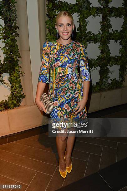 Actress Busy Philipps attends ELLE's 19th Annual Women In Hollywood Celebration at the Four Seasons Hotel on October 15, 2012 in Beverly Hills,...