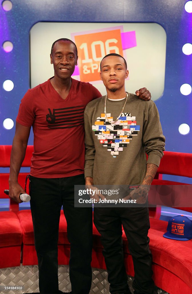 Don Cheadle Visits BET's "106 & Park"