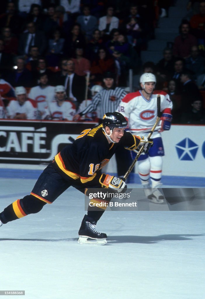 Vancouver Canucks v Montreal Canadiens