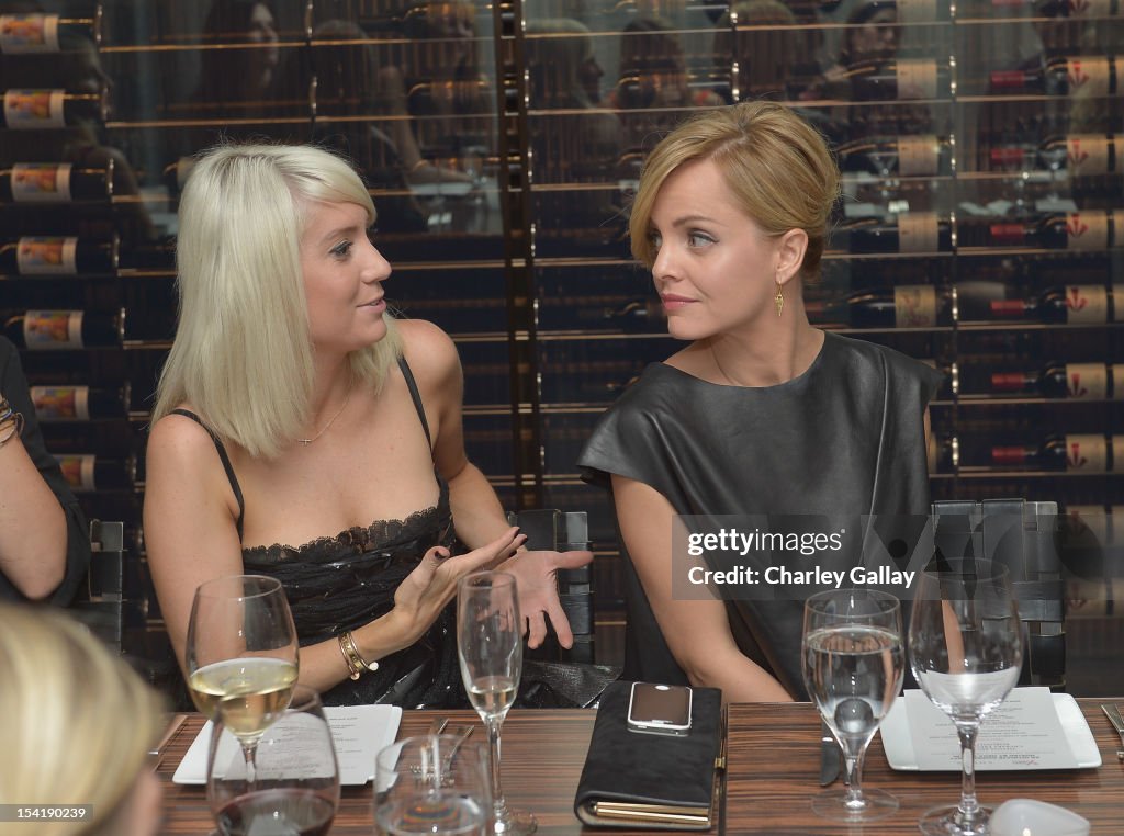 GenArt 14th Annual Fresh Faces In Fashion Intimate Dinner Hosted By Mena Suvari