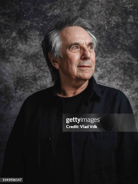 Director of Photography Bruno Nuytten poses for a portrait shoot during the 6th Brussels International Film Festival on July 5, 2023 in Brussels,...