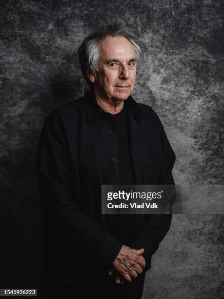 Director of Photography Bruno Nuytten poses for a portrait shoot during the 6th Brussels International Film Festival on July 5, 2023 in Brussels,...