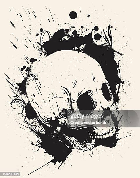 beauty destruct: version 7 - eroded stock illustrations