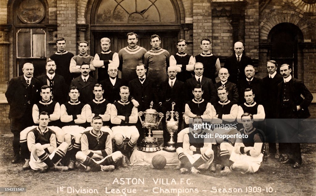 Aston Villa  -  First Division League Champions