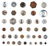 Screws and Bolts (clipping path)