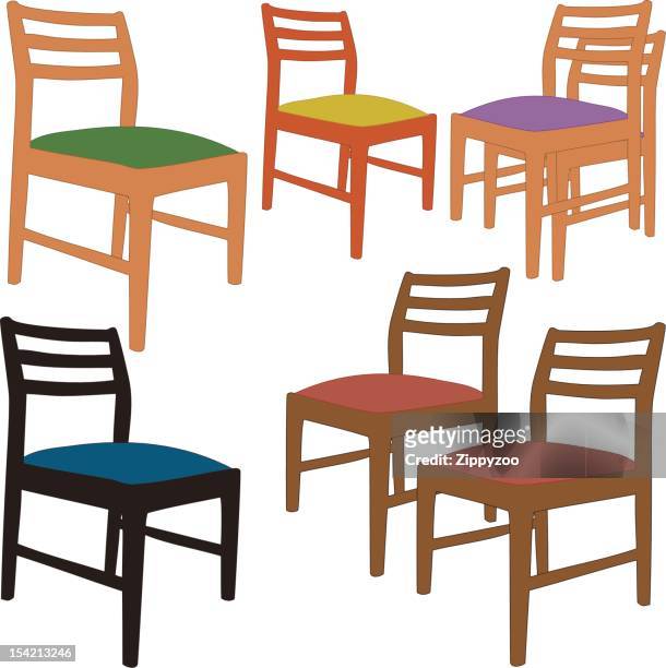 chairs (vector) - conference hotel stock illustrations