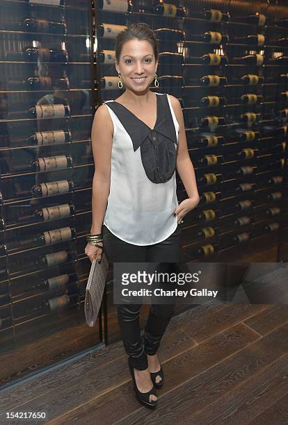 Sarah Pollack Boyd attends GenArt's 14th Annual Fresh Faces In Fashion Intimate Dinner at Andaz on October 15, 2012 in West Hollywood, California.