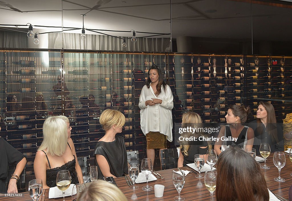 GenArt 14th Annual Fresh Faces In Fashion Intimate Dinner Hosted By Mena Suvari