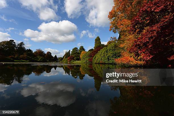 England October Autumn colours are on full display at Sheffield Park Garden on... News ...