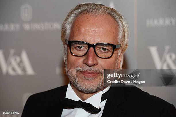 Professor Martin Roth attends the Hollywood Costume gala dinner at The Victoria & Albert Museum on October 16, 2012 in London, England.