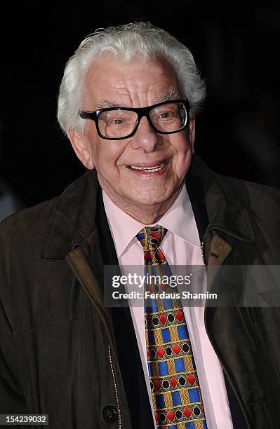 Barry Cryer attends the Premiere of 'A Liar's Autobiography' during the 56th BFI London Film Festival at Empire Leicester Square on October 16, 2012...