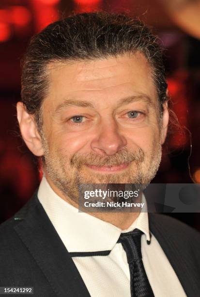 Andy Serkis attends the Hollywood Costume gala dinner at the Victoria & Albert Museum on October 16, 2012 in London, England.