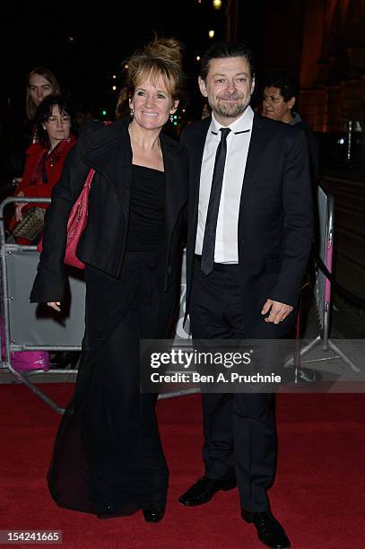 Andy Serkis attends the Hollywood Costume gala dinner at Victoria & Albert Museum on October 16, 2012 in London, England.