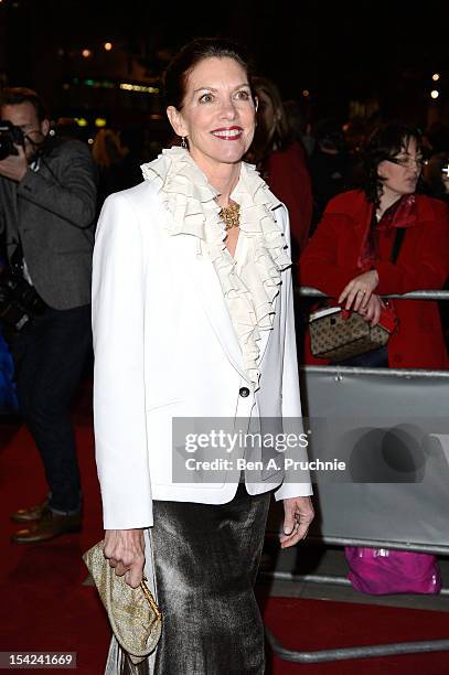 Deborah L. Scott attends the Hollywood Costume gala dinner at Victoria & Albert Museum on October 16, 2012 in London, England.