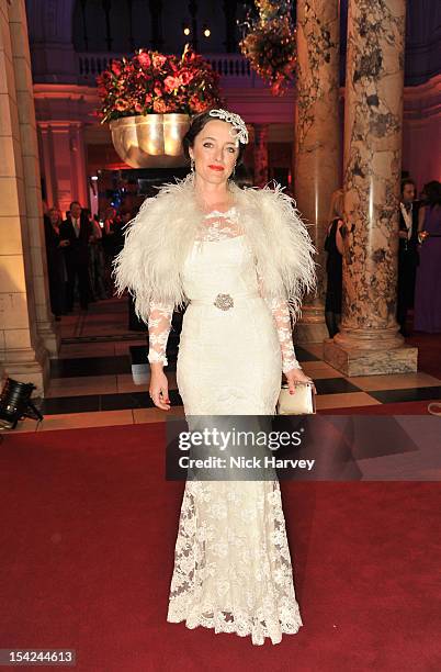 Alice Temperley attends the Hollywood Costume gala dinner at the Victoria & Albert Museum on October 16, 2012 in London, England.