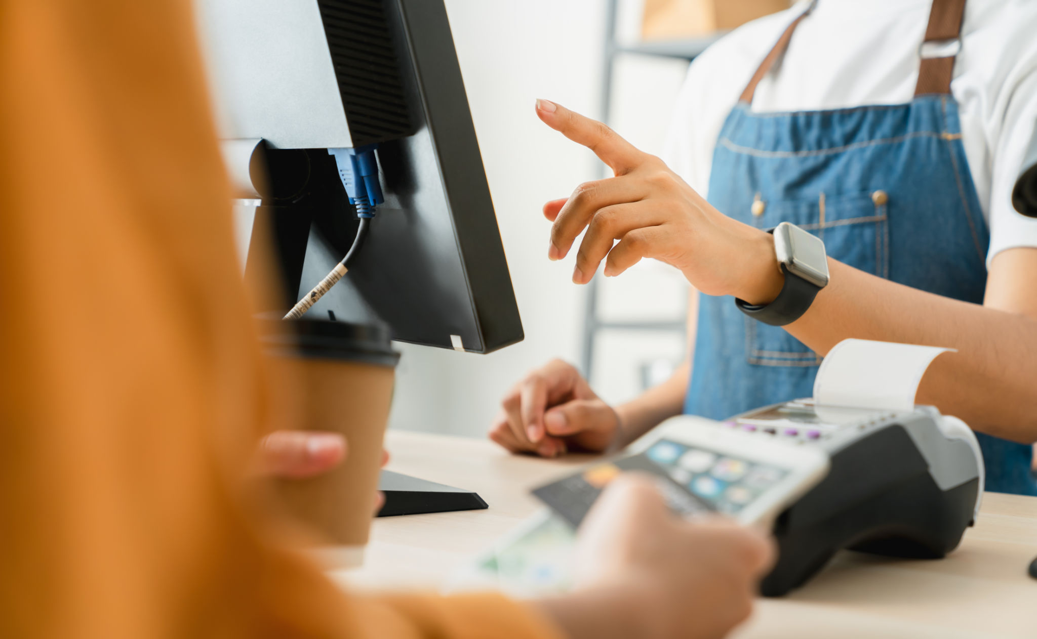 store cashier