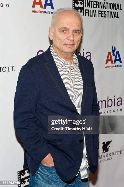 Producer/Director David Chase attends the "Not Fade Away" premiere during the 48th Chicago International Film Festival at the AMC River East 21 movie...