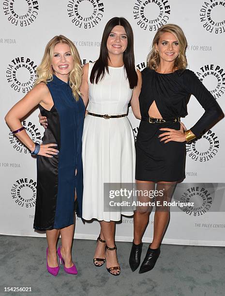 Actors Elisha Cuthbert, Casey Wilson and Eliza Coupe arrive to The Paley Center For Media's An Evening With "Happy Endings" and "Don't Trust the...