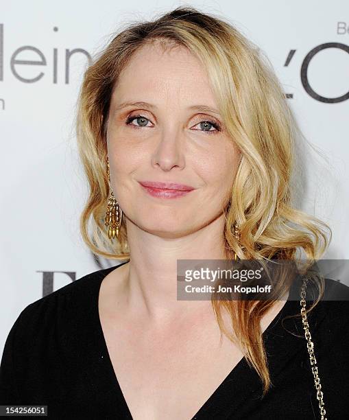 Actress Julie Delpy arrives at the 19th Annual ELLE Women In Hollywood Celebration at the Four Seasons Hotel Los Angeles at Beverly Hills on October...