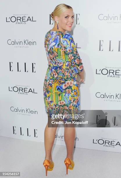 Actress Busy Philipps arrives at the 19th Annual ELLE Women In Hollywood Celebration at the Four Seasons Hotel Los Angeles at Beverly Hills on...