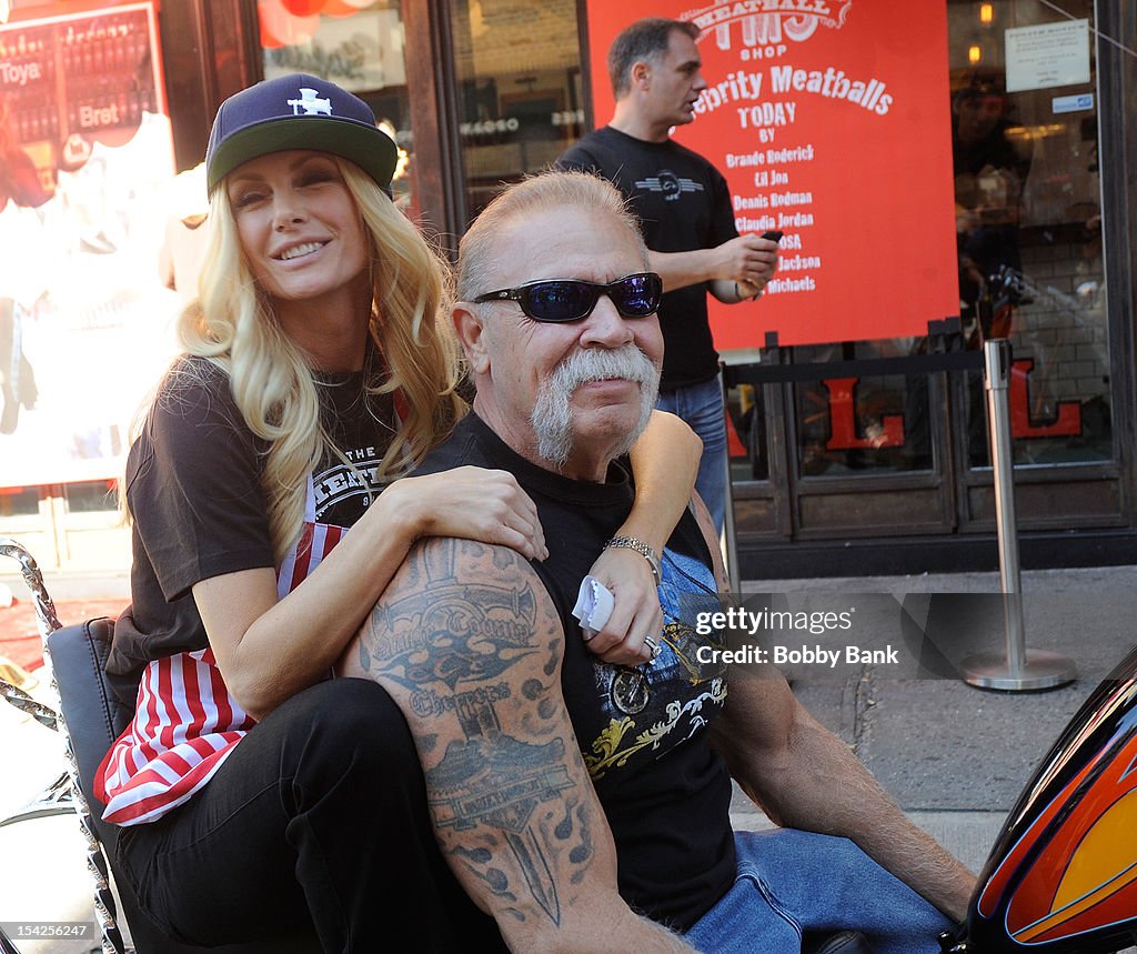 Roderick Filming Paul Teutul Sr.; and Brande Roderick filming on location for... News ...