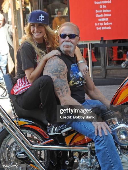 Roderick Filming Paul Teutul Sr.; and Brande Roderick filming on location for... News ...