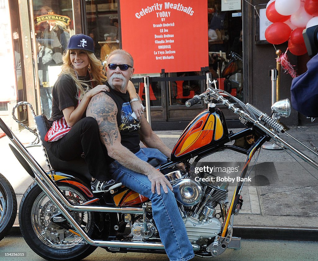 Roderick Filming Paul Teutul Sr.; and Brande Roderick filming on location for... News ...