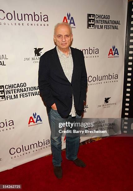 Producer/Director David Chase attends the "Not Fade Away" premiere during the 48th Chicago International Film Festival at the AMC River East 21 movie...