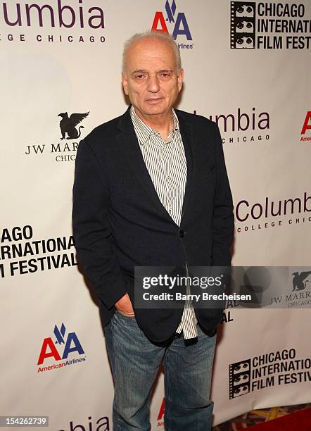 Producer/Director David Chase attends the "Not Fade Away" premiere during the 48th Chicago International Film Festival at the AMC River East 21 movie...