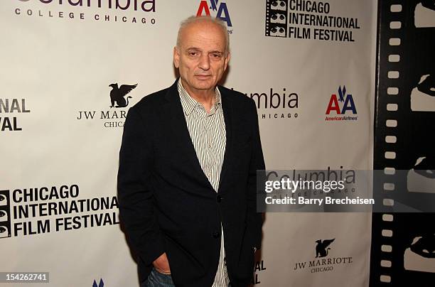 Producer/Director David Chase attends the "Not Fade Away" premiere during the 48th Chicago International Film Festival at the AMC River East 21 movie...