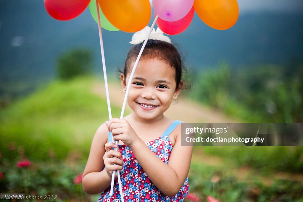 RJ's Princess fun shoot with balloons