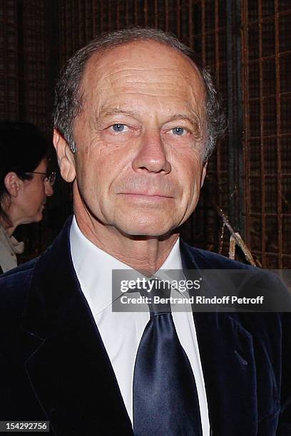 Jean-Claude Meyer attends a private dinner hosted at Gagosian Gallery in Honor of 'Morgenthau Plan' Exhibition of Anselm Kiefer at Gagosian Gallery...