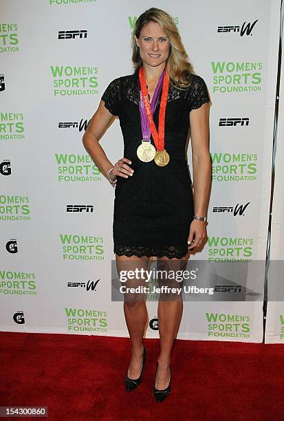 Olympic rower Susan Francia attends the 33rd Annual Salute To Women In Sports Gala at Cipriani Wall Street on October 17, 2012 in New York City.