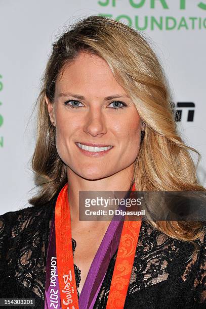 Olympic rower Susan Francia attends the 33rd annual Salute To Women In Sports gala at Cipriani Wall Street on October 17, 2012 in New York City.