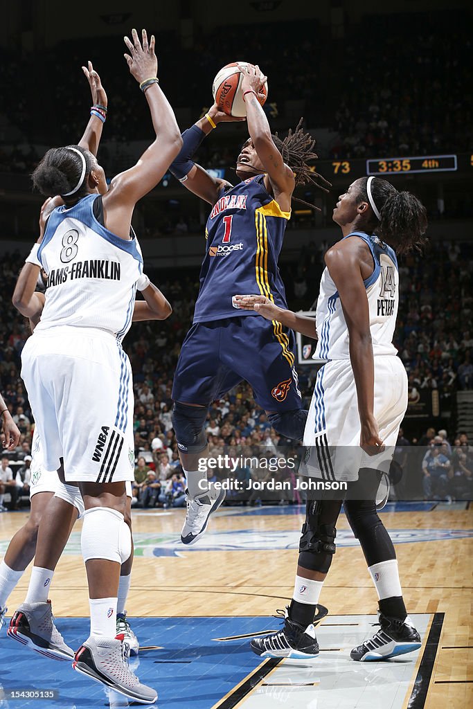 Indianda Fever v Minnesota Lynx 2012 WNBA Finals Game Two