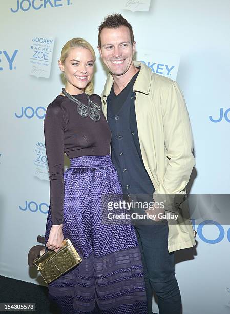 Actress Jaime King and director Kyle Newman celebrate the launch of Rachel ZoeÕs ÒMajor Must HavesÓ from Jockey at Sunset Tower on October 17, 2012...